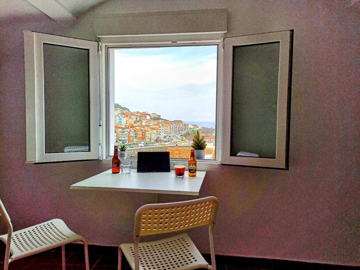 La Casa Del Muro Con Vistas Al Mar Villa A Guarda Eksteriør bilde