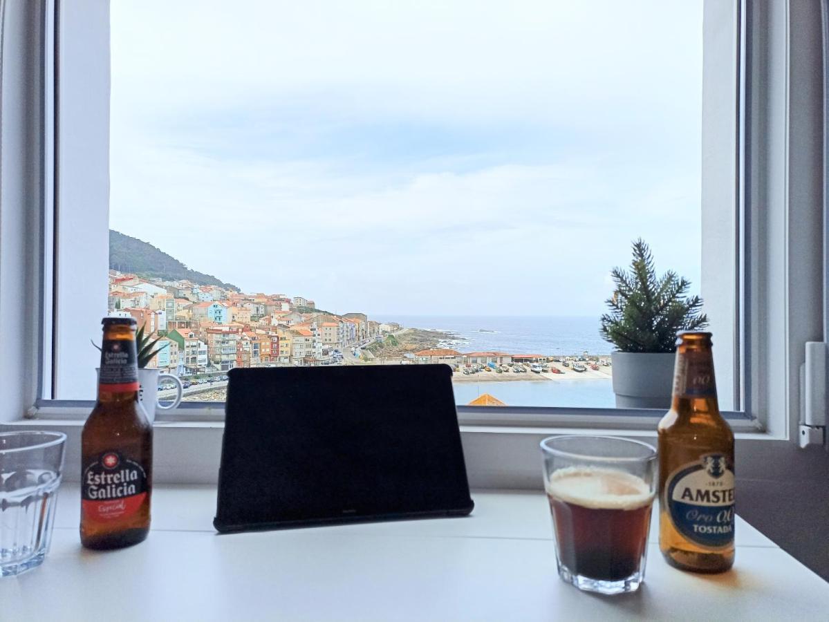La Casa Del Muro Con Vistas Al Mar Villa A Guarda Eksteriør bilde