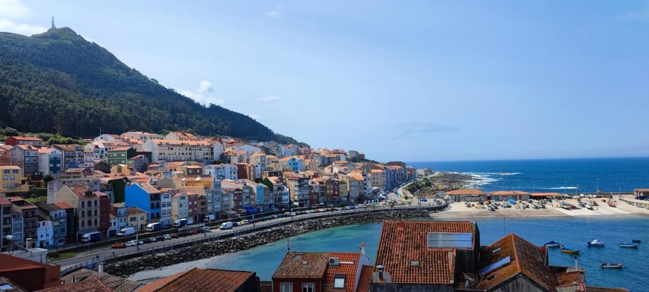 La Casa Del Muro Con Vistas Al Mar Villa A Guarda Eksteriør bilde
